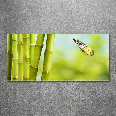 Akrilkép Bamboo és a pillangó