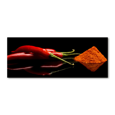 Akril üveg kép Chilli és cayenne