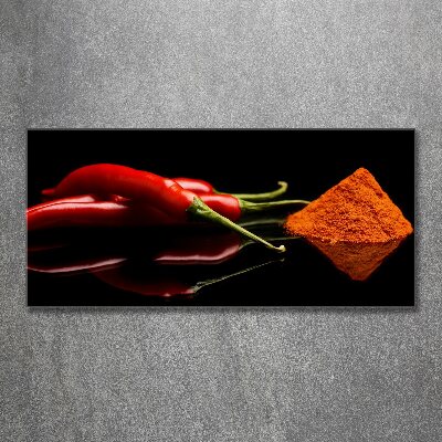 Akril üveg kép Chilli és cayenne