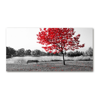 Akril üveg kép Piros fa