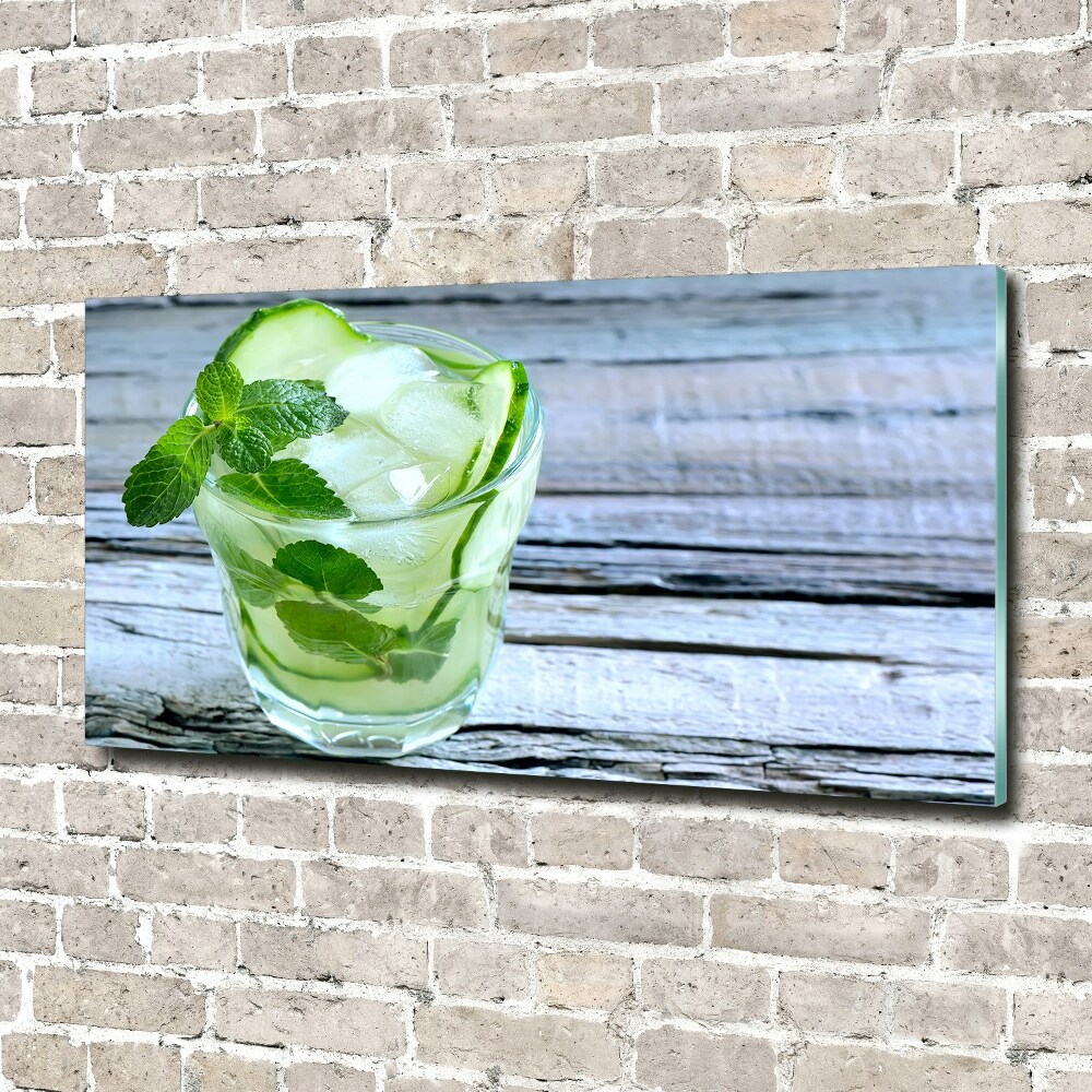 Akril üveg kép Uborka víz