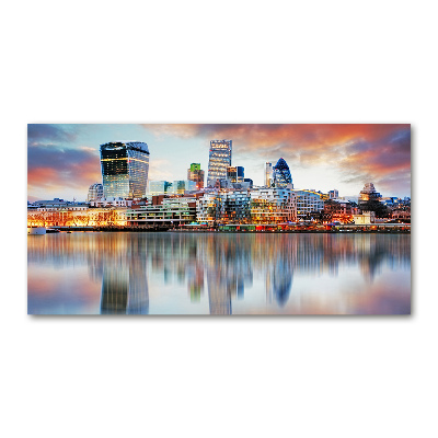 Akrilüveg fotó London panoráma