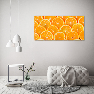 Akril üveg kép Narancs szeletek