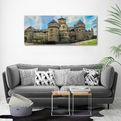 Akrilüveg fotó Castle svájcban