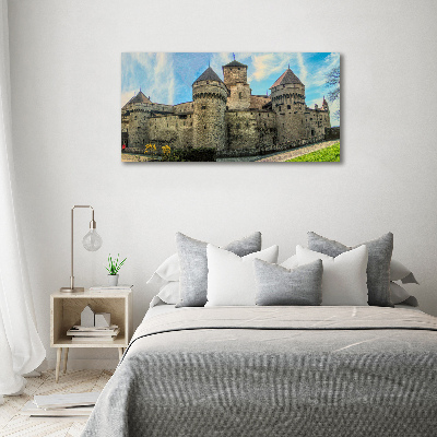 Akrilüveg fotó Castle svájcban