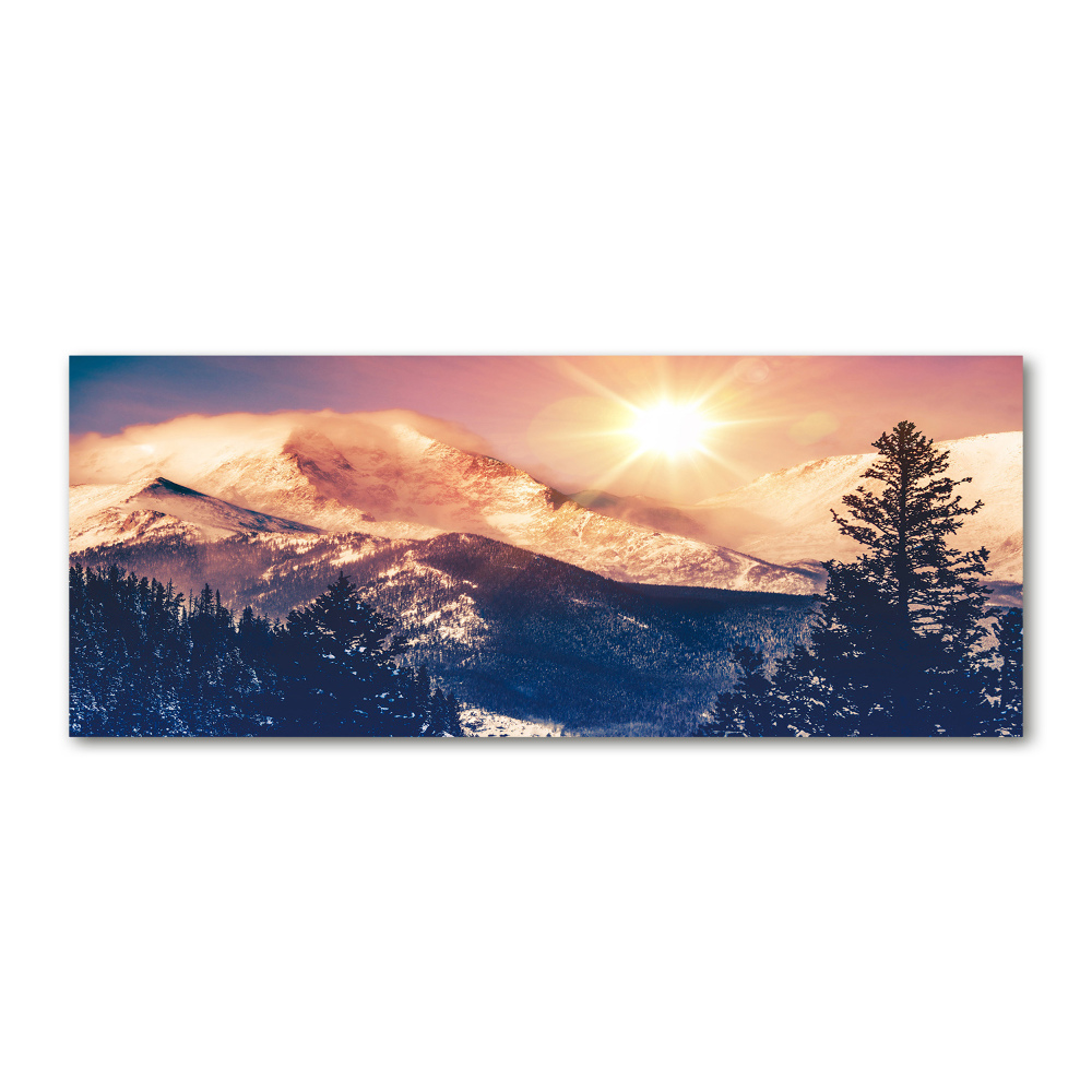 Akril üveg kép Colorado-hegység