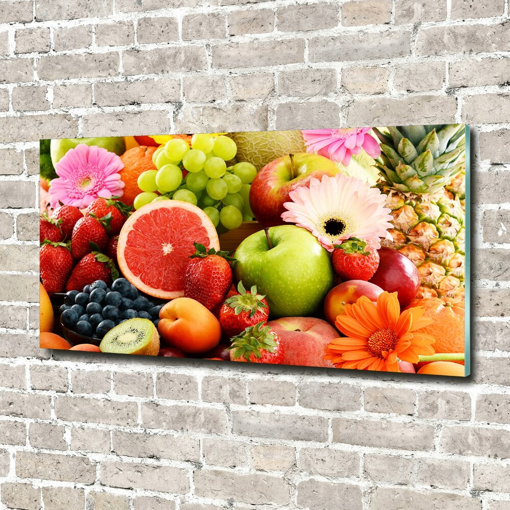 Akril üveg kép Színes gyümölcsök