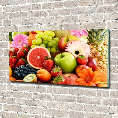Akril üveg kép Színes gyümölcsök