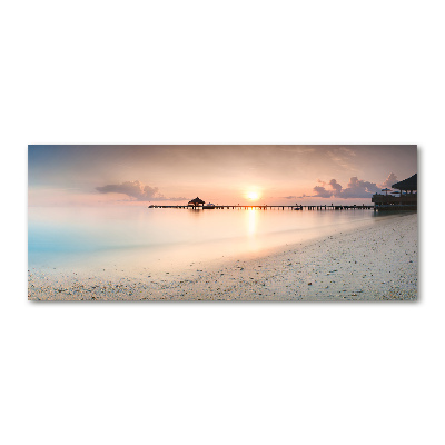 Akril üveg kép Beach maldív