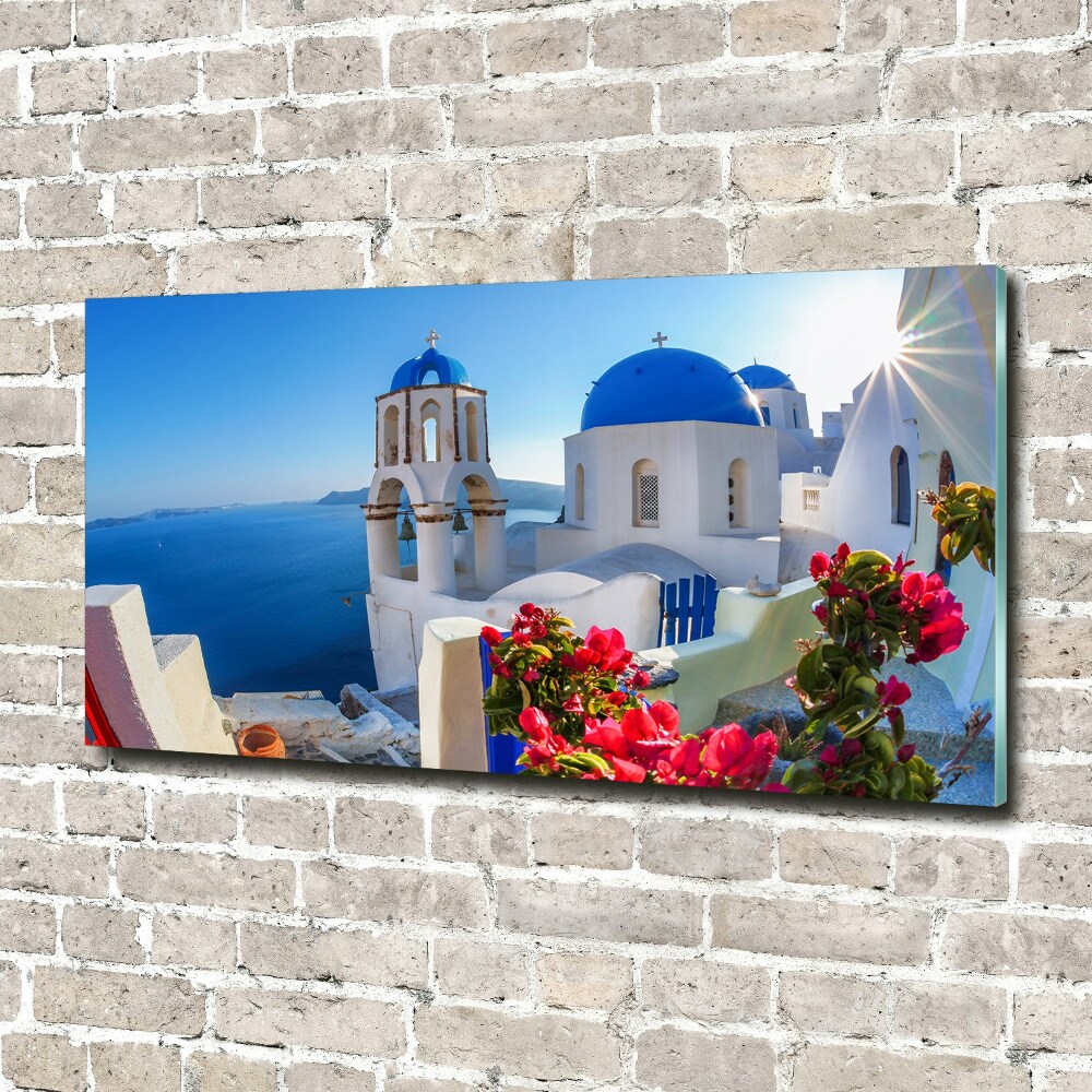 Akrilüveg fotó Santorini, görögország