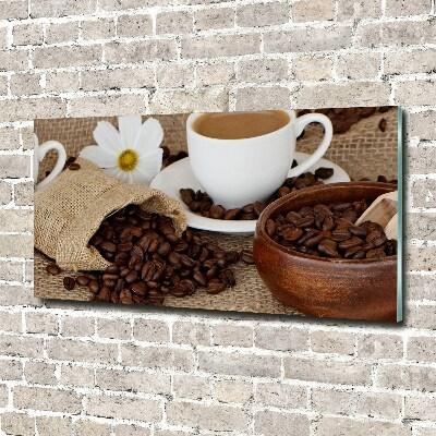 Akril üveg kép Kávé tejjel
