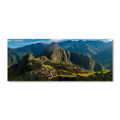 Akrilüveg fotó A romok machu picchu