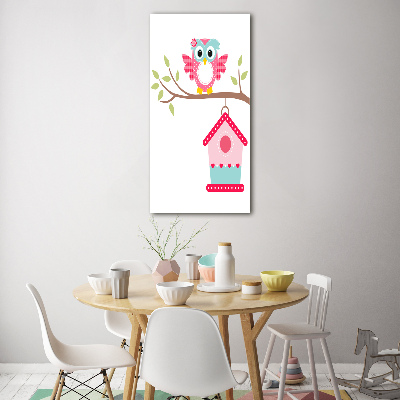 Akrilkép Bagoly, elágazik