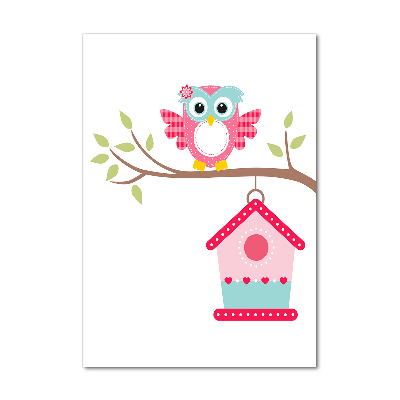 Akrilkép Bagoly, elágazik