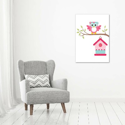 Akrilkép Bagoly, elágazik