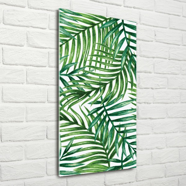 Akrilkép Pálmalevelek