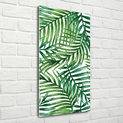 Akrilkép Pálmalevelek