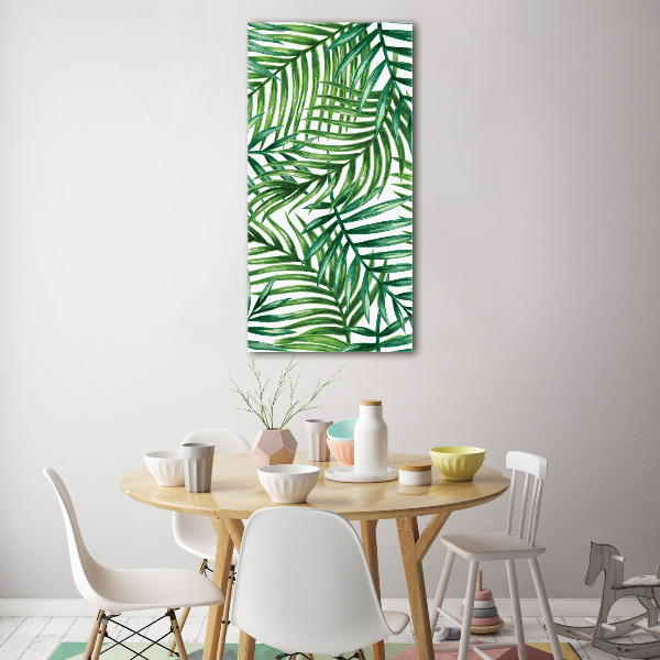 Akrilkép Pálmalevelek