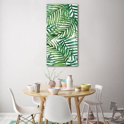 Akrilkép Pálmalevelek