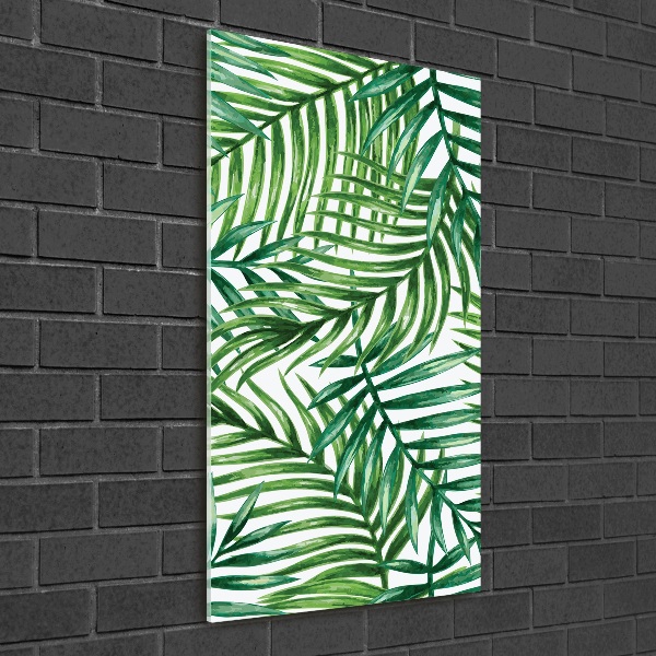 Akrilkép Pálmalevelek