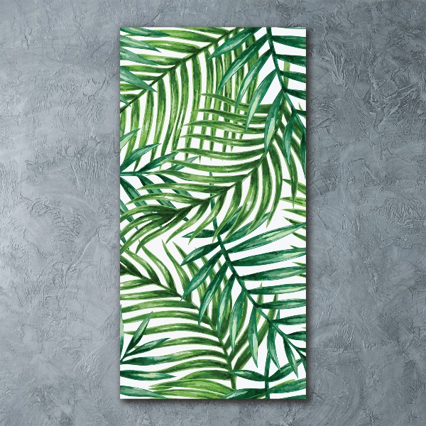 Akrilkép Pálmalevelek