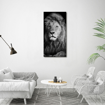 Akrilkép Portré egy oroszlán