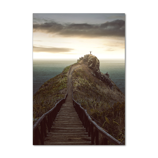 Akril üveg kép Az út a rock