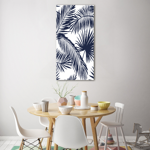 Akrilkép Pálmalevelek