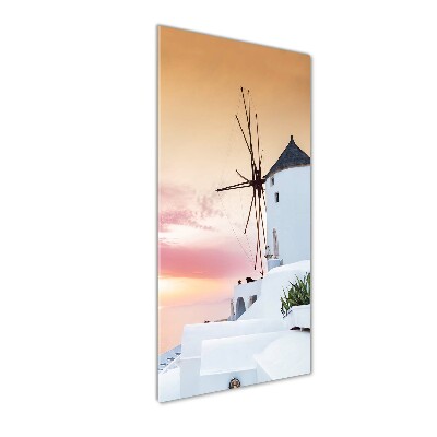 Akril üveg kép Santorini, görögország