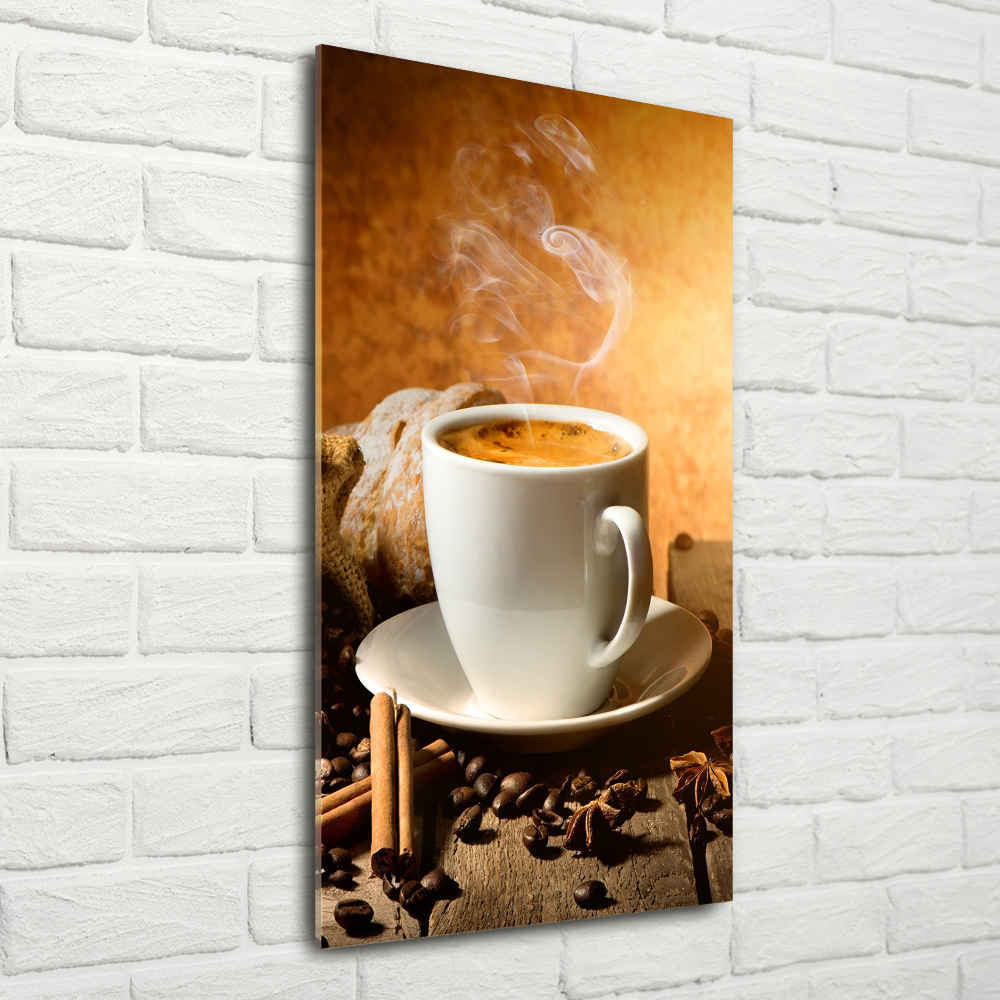 Akril üveg kép Csésze kávé