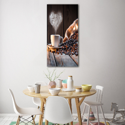 Akril üveg kép Csésze kávé