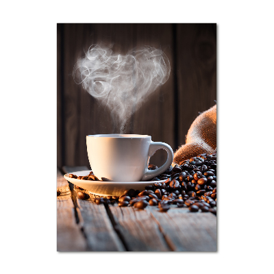 Akril üveg kép Csésze kávé