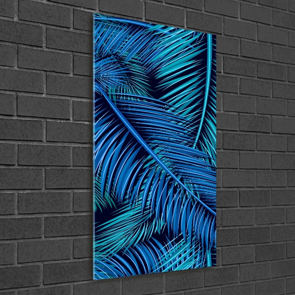 Akrilkép Pálmalevelek