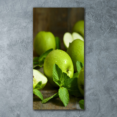 Akril üveg kép Zöld alma