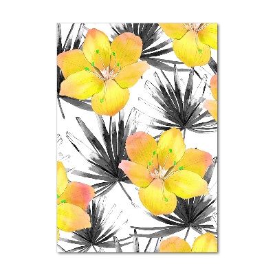 Akrilkép Trópusi virágok