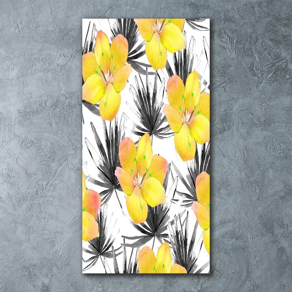 Akrilkép Trópusi virágok