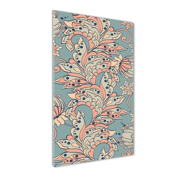 Akrilkép Etnikai virágok