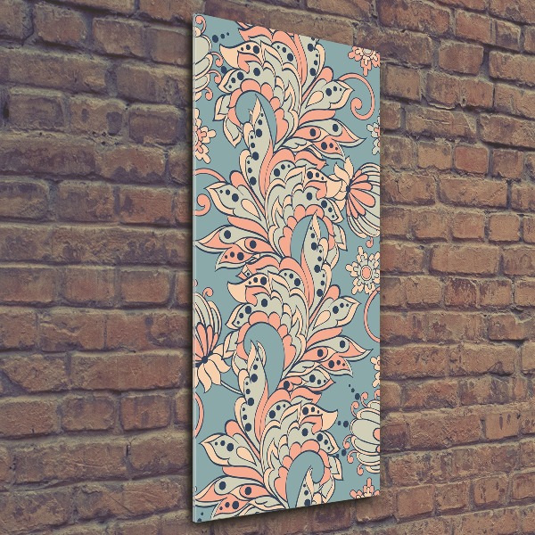 Akrilkép Etnikai virágok