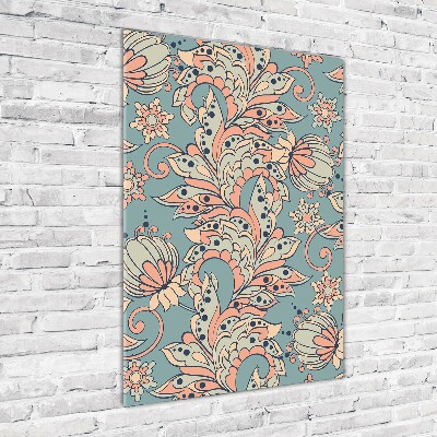 Akrilkép Etnikai virágok