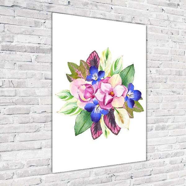 Akrilkép Csokor virág