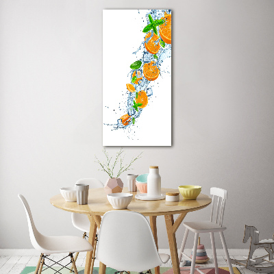 Akril üveg kép Narancs