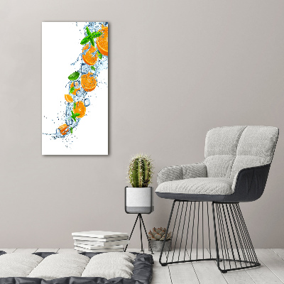 Akril üveg kép Narancs