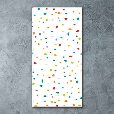 Akrilkép Színes pontok
