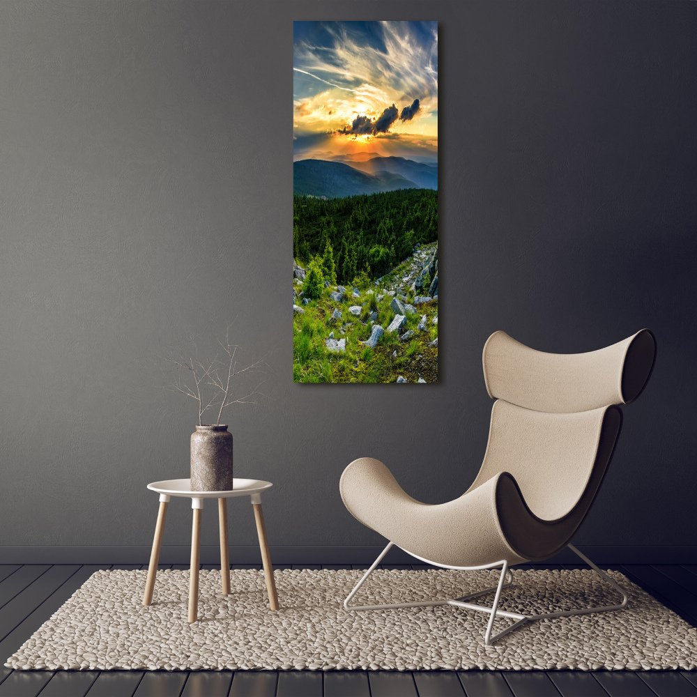 Akril üveg kép Panoráma a hegyek