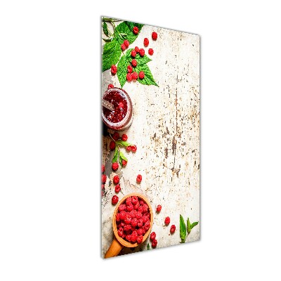 Akril üveg kép Málna lekvár