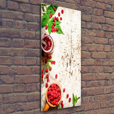 Akril üveg kép Málna lekvár