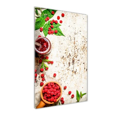 Akril üveg kép Málna lekvár