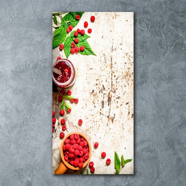 Akril üveg kép Málna lekvár