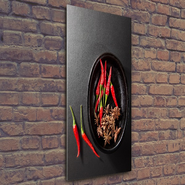 Akril üveg kép Chilit