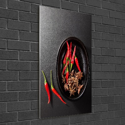 Akril üveg kép Chilit